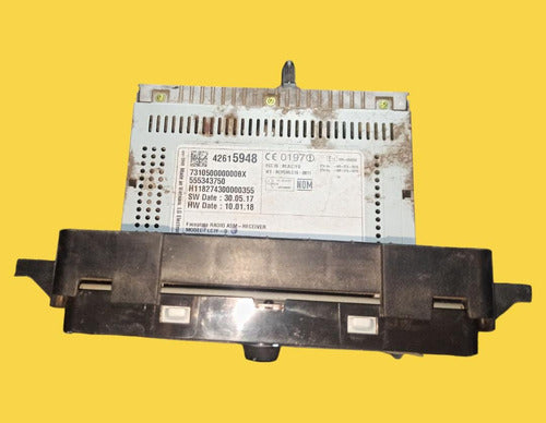 Estereo Pantalla Chevrolet Beat 17-19 Usado Original Negro