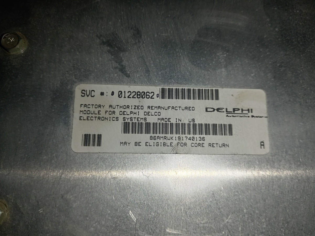 Computadora Motor S10, S15, Sonoma Usado Original 88-93