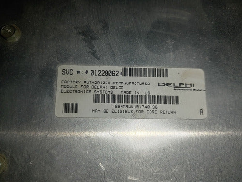 Computadora Motor S10, S15, Sonoma Usado Original 88-93